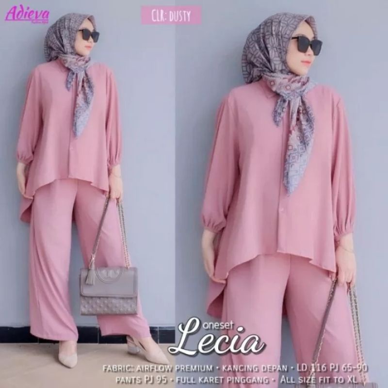 LECIA SET/ milly set jumbo.SETELAN WANITA.SETELAN TERBARU