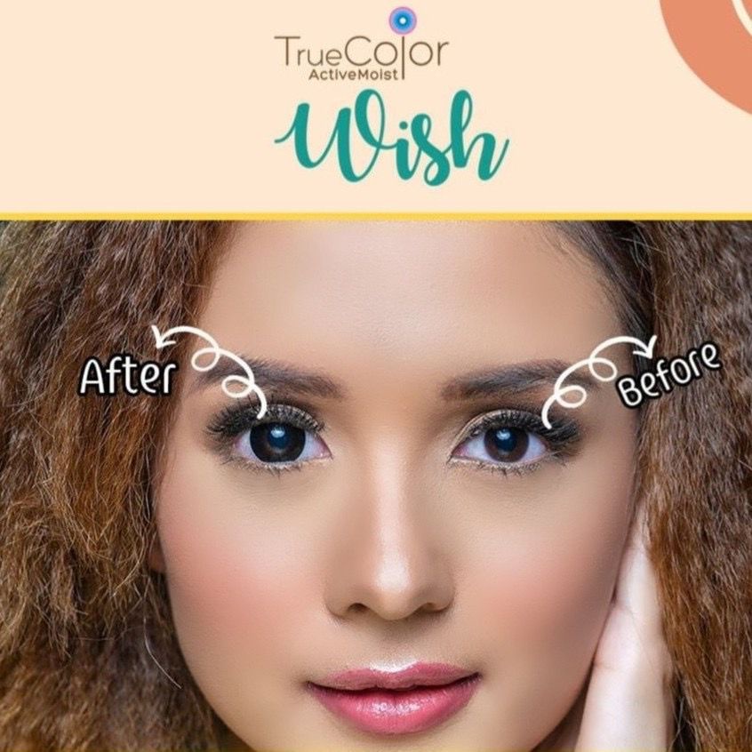 {BISA COD} SOFTLENS TRUE COLOR WISH BY IRISLAB NORMAL &amp; MINUS -0.50 SD -6.00