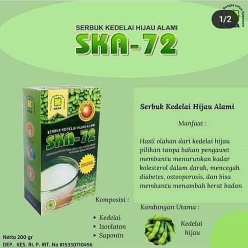 Susu penggemuk SKA-72 NASA ORI