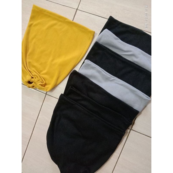 CIPUT DALAMAN HIJAB BELAKANG KARET