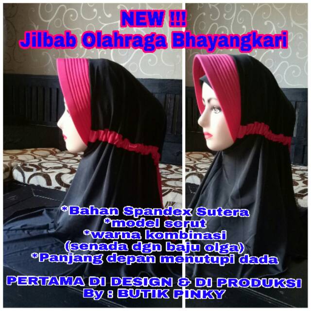 JILBAB OLAHRAGA BHAYANGKARI