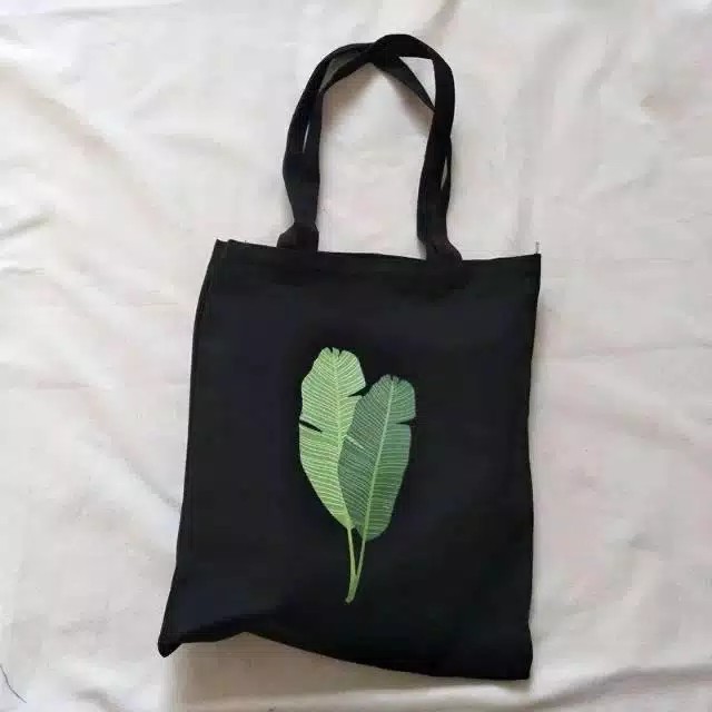 Tas Wanita Tote Bag Tas Sekolah Tote Girl Tas Jingjing Sablon Full Color