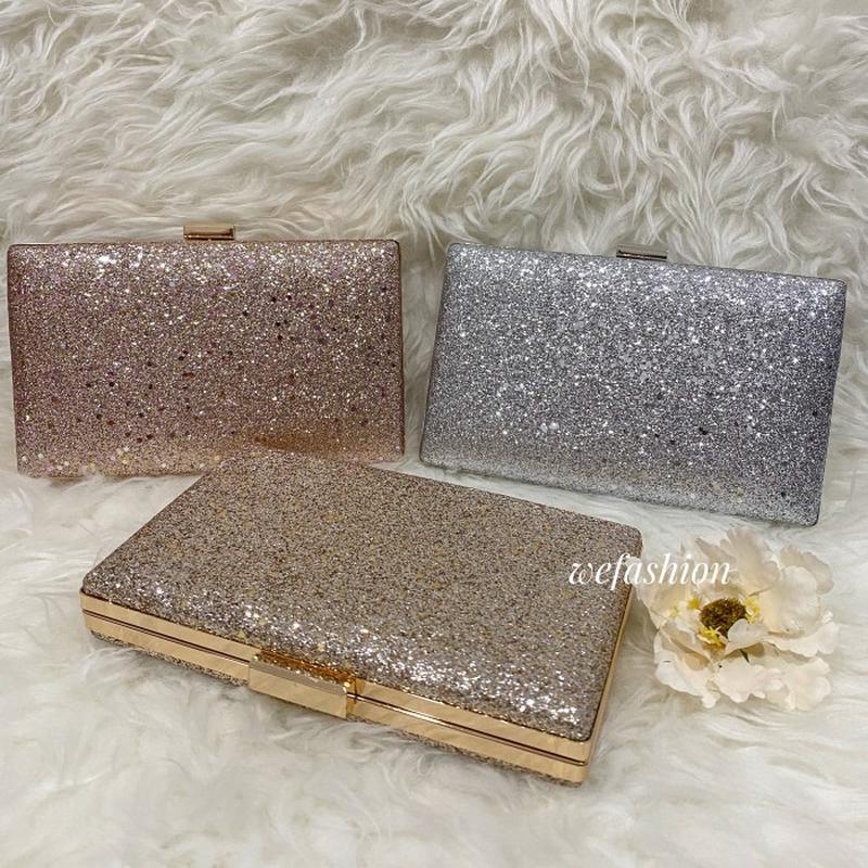 Clutch Wanita Slingbag  Mewah Remaja Tas Samping Cewek Tas Kondangan Tas Pesta Bridesmaid Party Bag 
