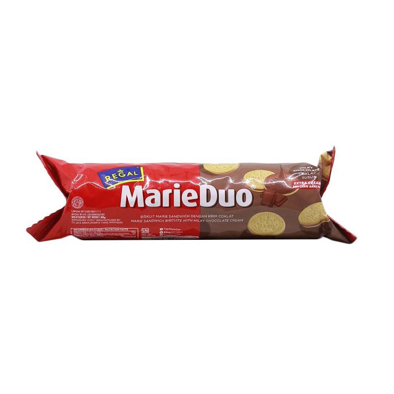 

REGAL Marie Duo Milky Chocolate Biskuit 100 gr