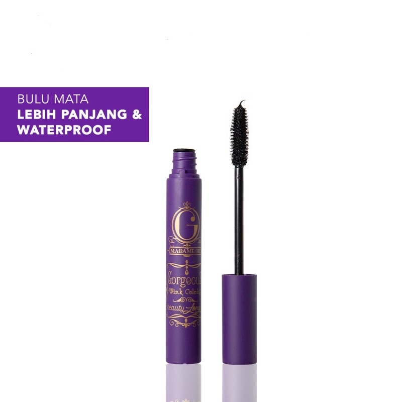 Madame Gie Gorgeous Wink Celebs Beauty Long / Pretty Thick / Eyeliner 2 in 1 Mascara