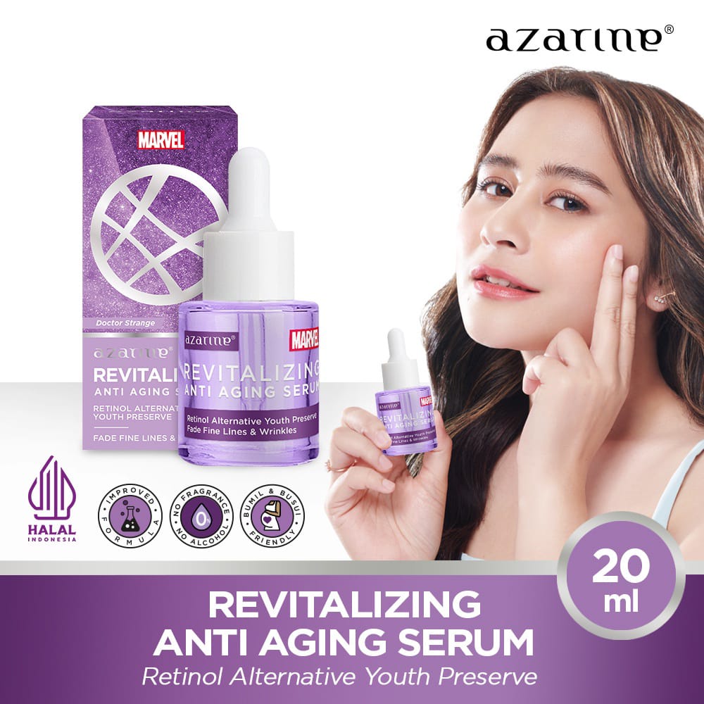 Azarine x Marvel Revitalizing Anti Aging Serum 20ml