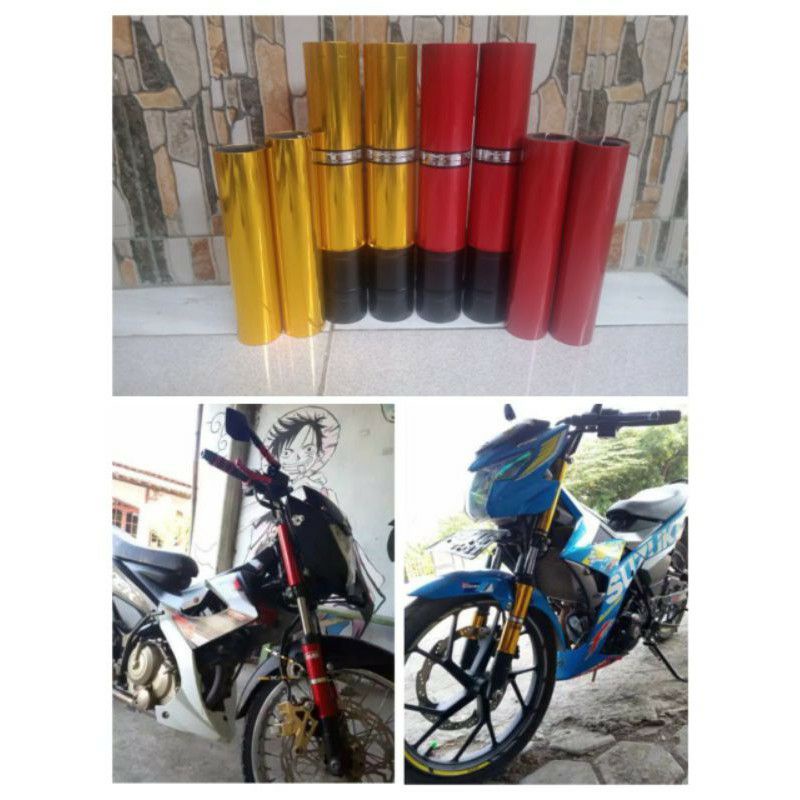 SATRIA Fu & satria fi selimut shock depan Cover shock