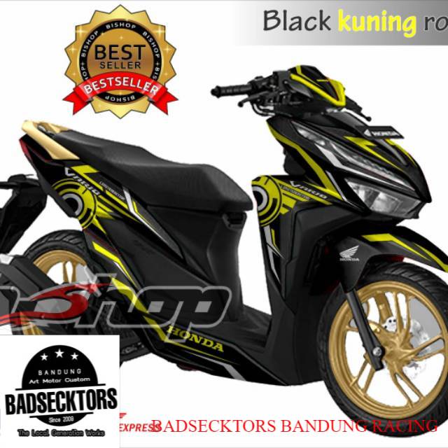 Drcal new vario led 2017 up rossi kuning stabilo keren