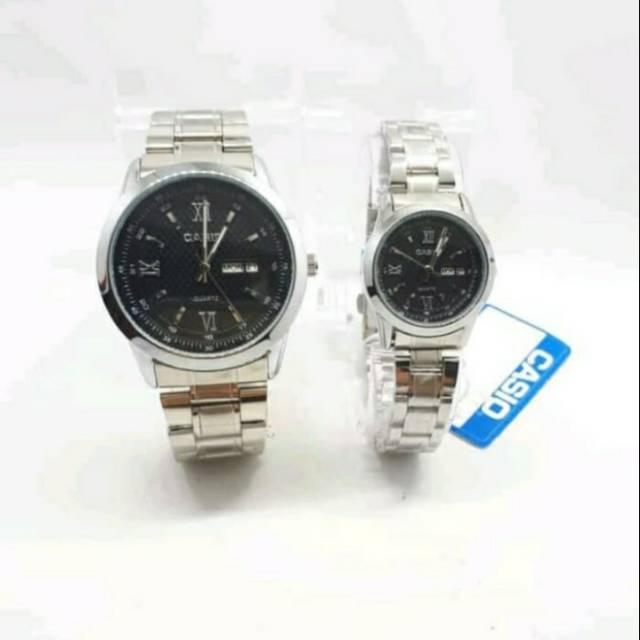 JAM TANGAN COUPLE CASIO RANTAI