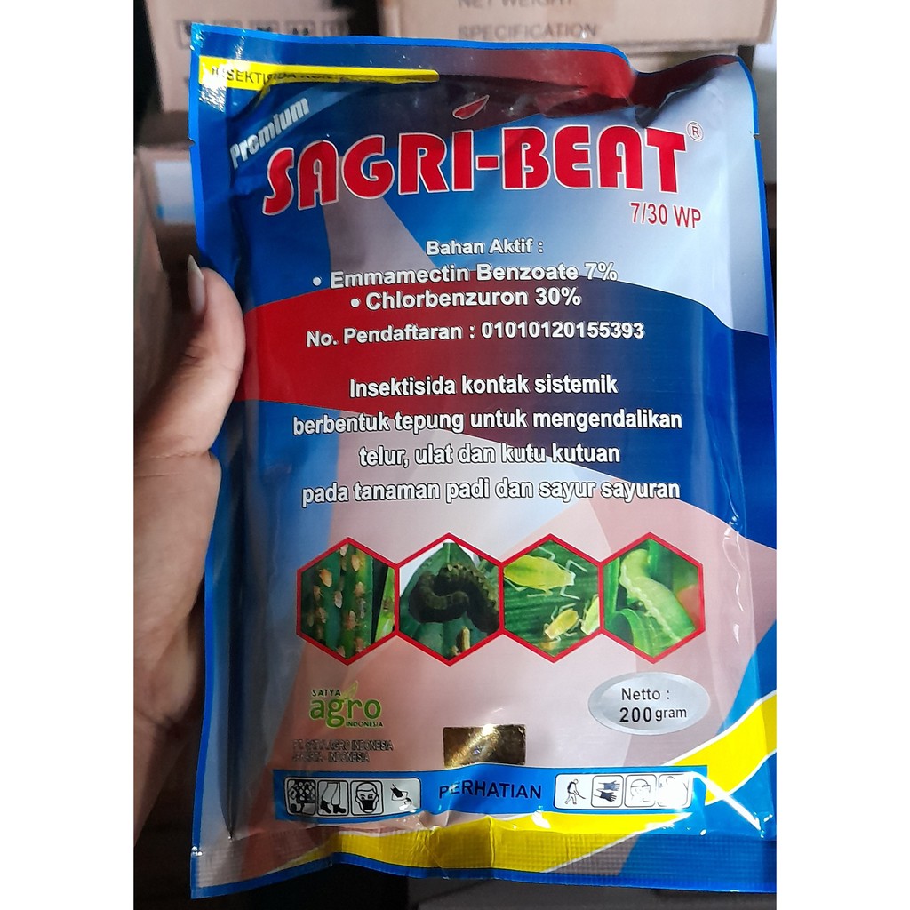 Insektisida SAGRI BEAT 7/30 WP 200gram