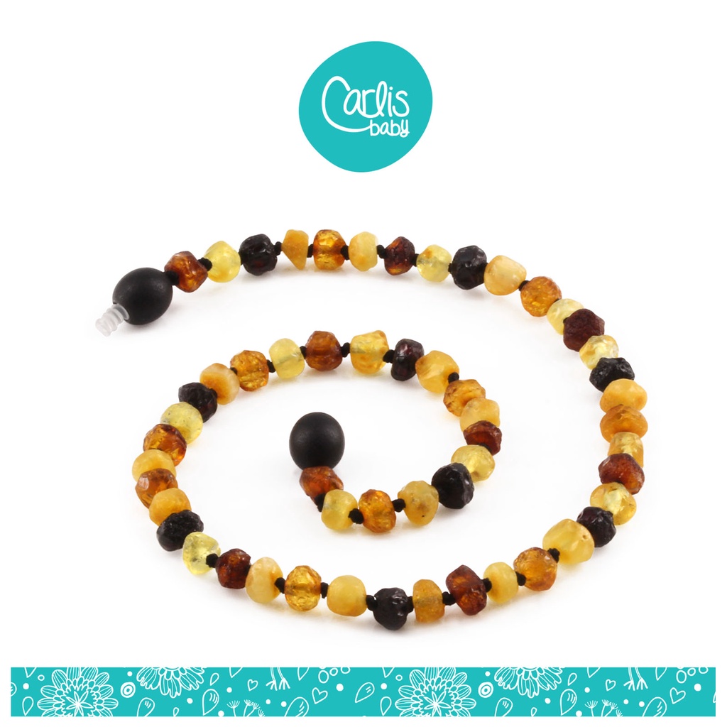 XB54M2-RAW Kalung Amber Tumbuh Gigi Bayi By Carlis Baby