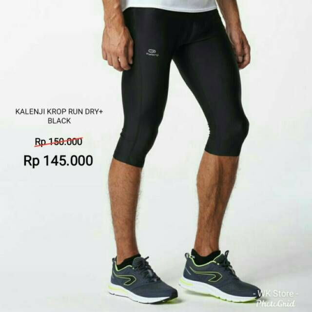 CELANA LARI KALENJI KROP RUN DRY LEGGING Leging Yoga CELANA LARI KALENJI KROP RUN DRY LEGGING Leging Yoga