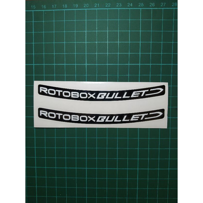 Sticker Velg Rotobox