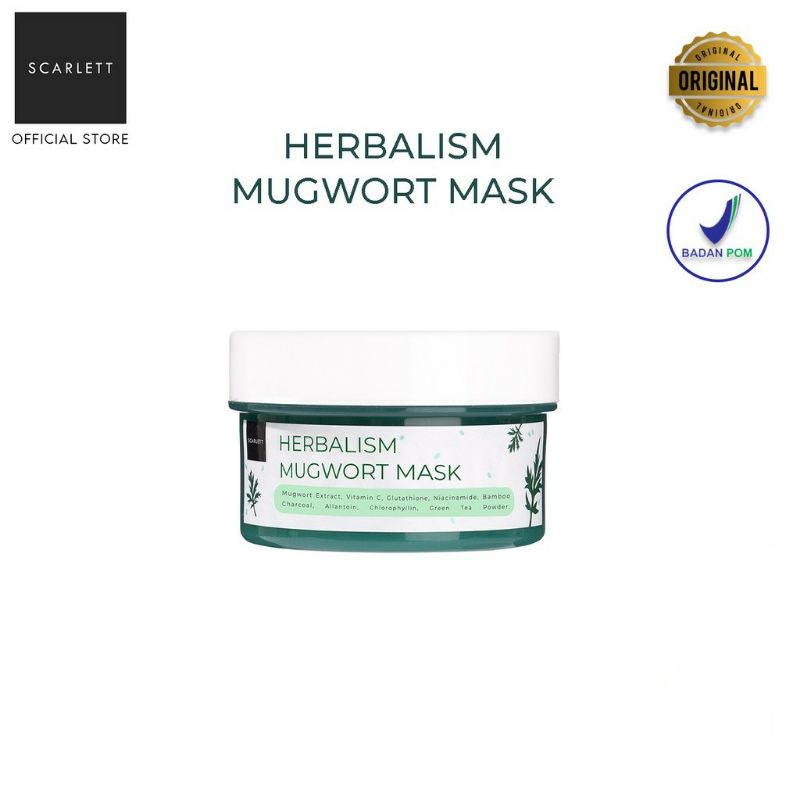 Scarlett Herbalism Mugwort Mask