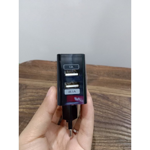 CHARGER DUAL USB WELLCOMM ORIGINAL 2.4A