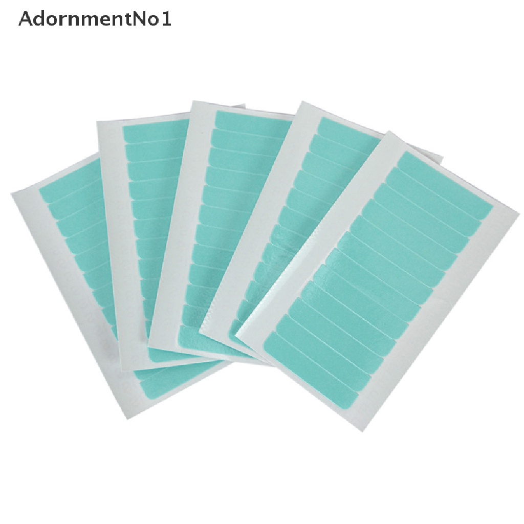 (AdornmentNo1) 60pcs / Set Tape Perekat Dua Sisi Untuk Extension Rambut