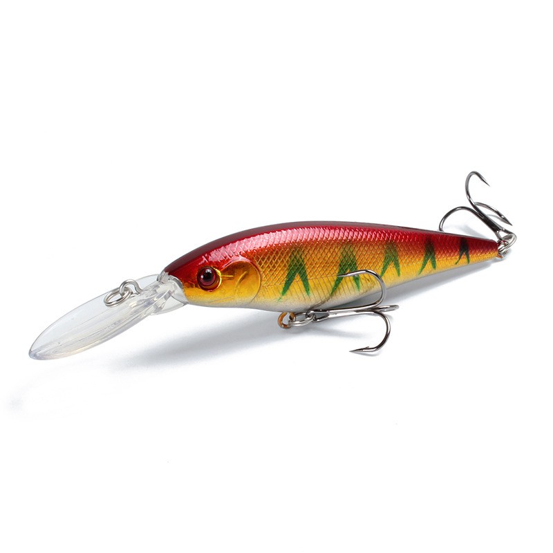 1pc Umpan Pancing Ikan Minnow Klasik 11cm 10g