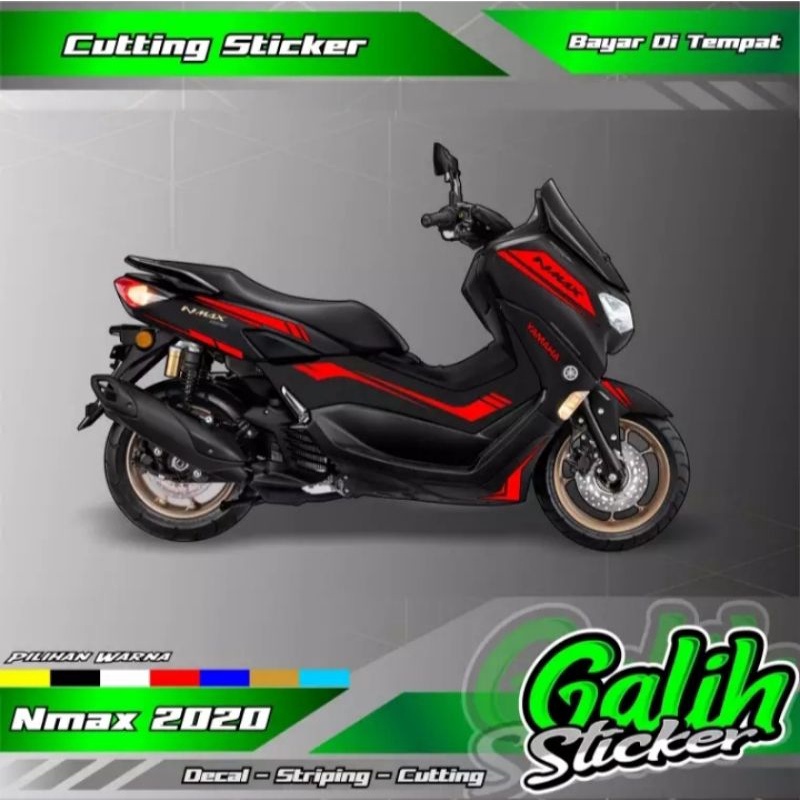 Cutting Sticker body Nmax 2020 - Sticker Nmax 2020 - Lis Motor Nmax 2020 Terlaris
