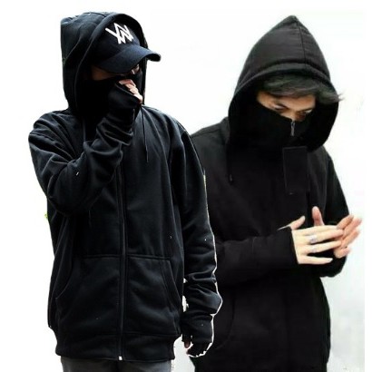 Sweater Pria Hoodie Ninja Sweater Polos Sweater Masker