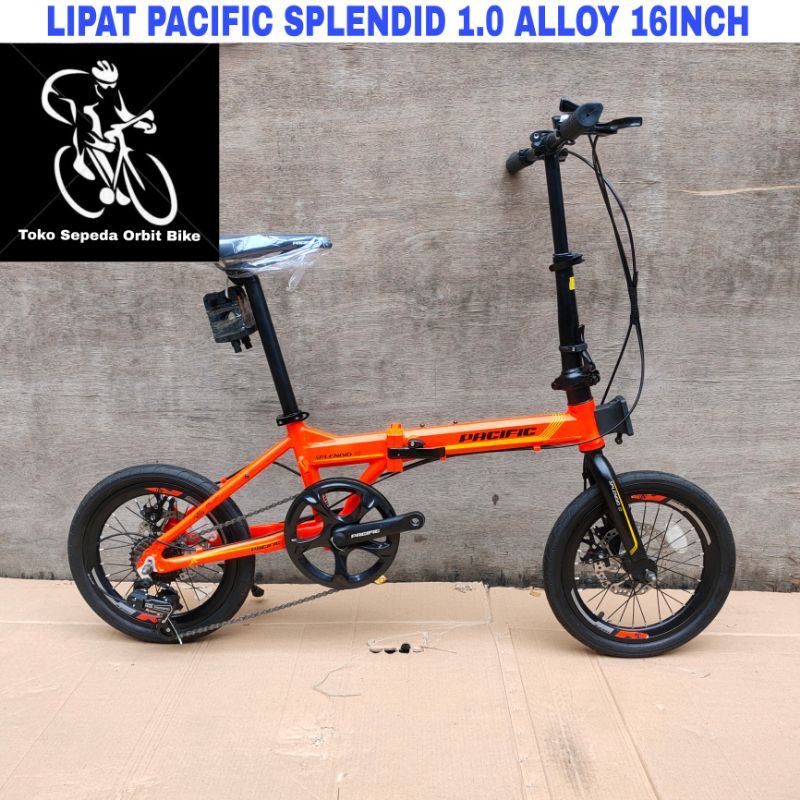 Sepeda Lipat Pacific Splendid 1.0 Alloy 16Inch