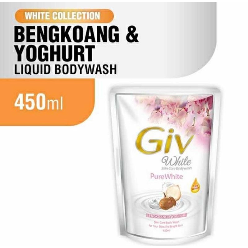 Giv body wash bengkoang &amp; yoghurt 450ml