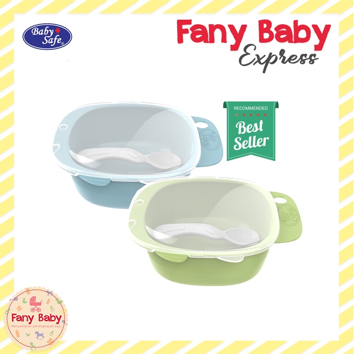 BABY SAFE MEAL BOWL WITH TRANSPARENT LID / B356