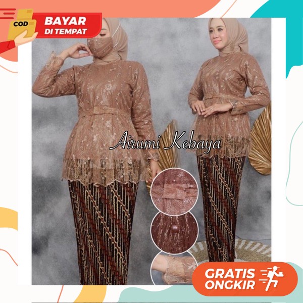 One Set Kby Remaja Perempuan Baju Atasan Wnta Engagement Satu Set Pakaian Adat Cewe Ukuran S M L Xl 