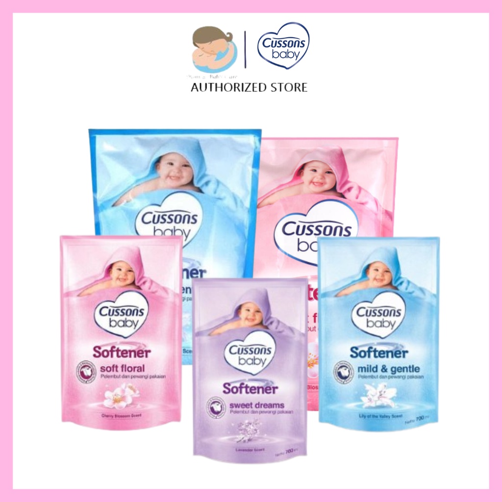 Cussons Baby  Softener 700 ml / 1500 ml Pelembut Pewangi Pakaian Bayi / Anak