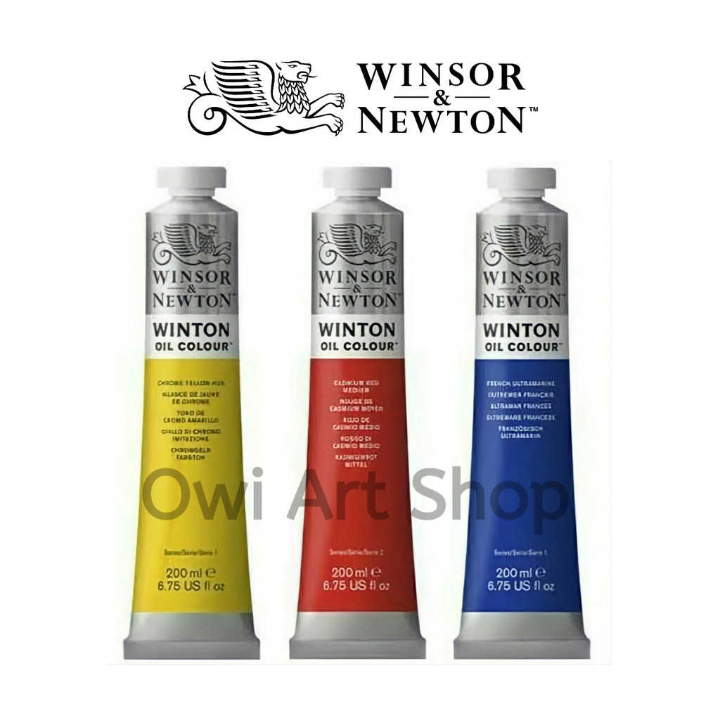 

Winsor & Newton Oil Colors 200ml - Cat Minyak Winsor 200ml