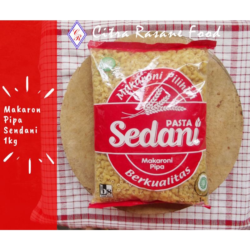 

Makaroni Pipa Sedani 1kg Makaroni Pilihan Berkualitas
