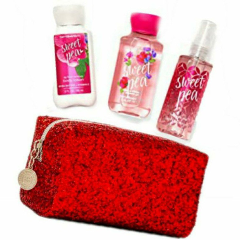 BATH &amp; BODY WORKS BBW TRAVELSIZE GIFT SET BOX (AS SEEN ON PIC) IED LEBARAN HAMPERS