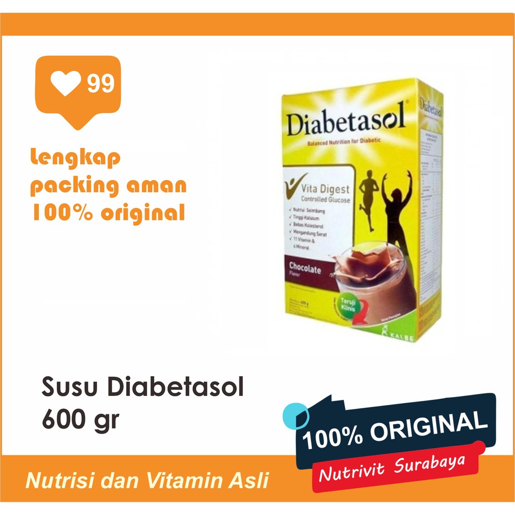 SUSU DIABETASOL VITA DIGEST