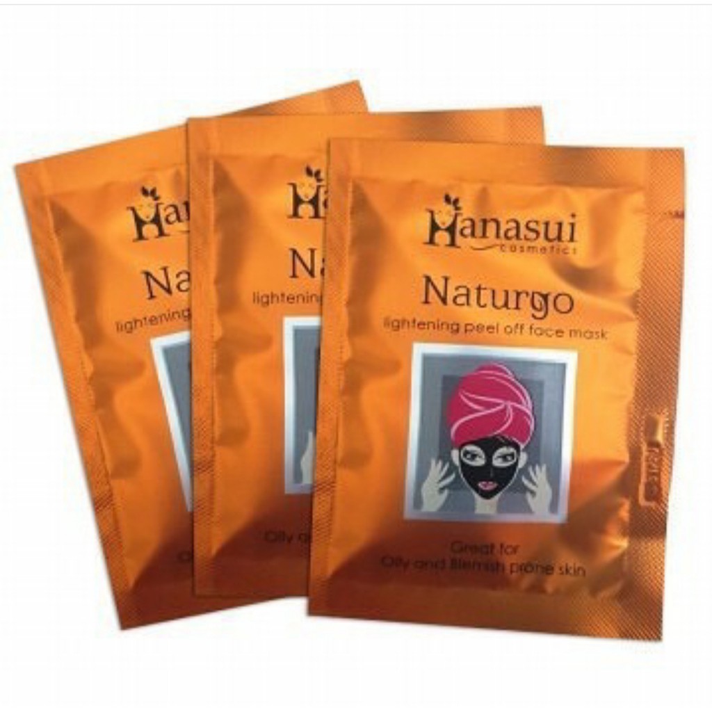 Skincare Masker Wajah Naturgo Peel Off Mask Original By Hanasui