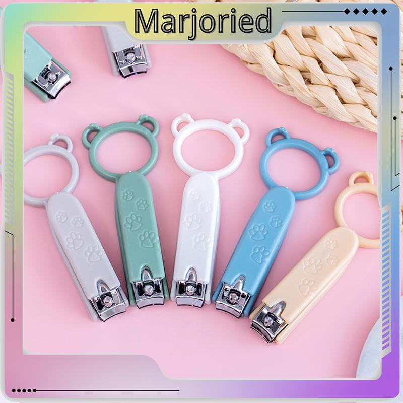 ✨Gunting Kuku Pemotong Kuku Beruang kecil Stainless Nail Clipper Kecil Tajam-MJD