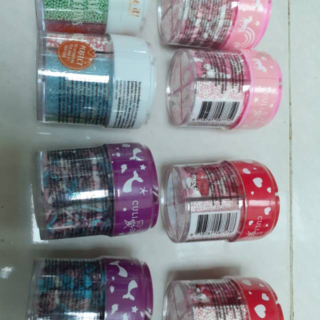 

springkle hiasan donat Sugar Decoration