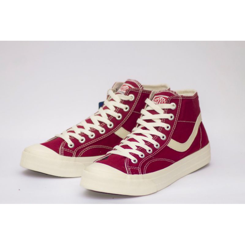 sepatu ventela merah maroon