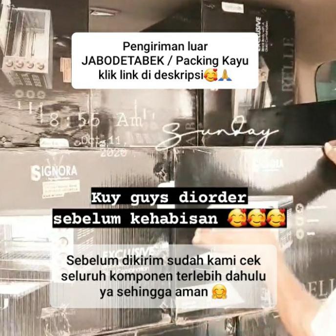 Oven La Belle Signora Pengiriman Luar Kota Oven Listrik Signora Badascentury