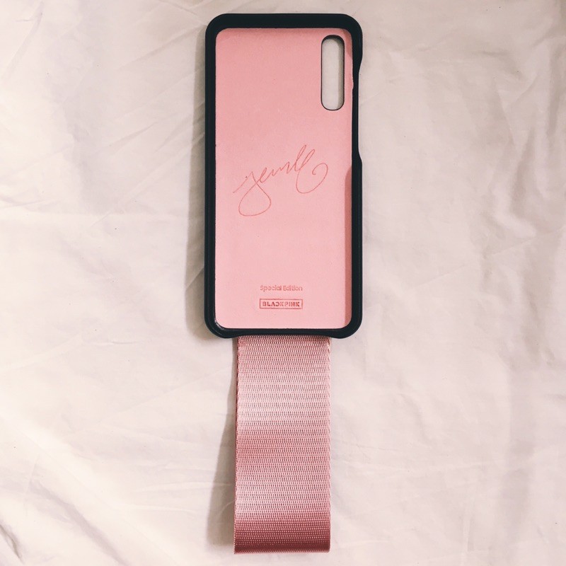 BLACKPINK JENNIE SAMSUNG GALAXY CASE SIGN A50⁣ SIGNATURE