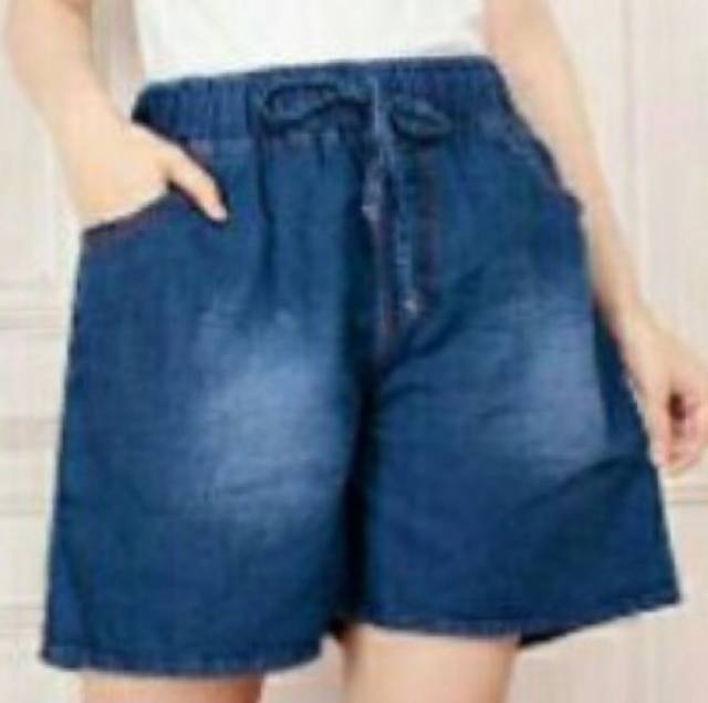 TERMURAH! HOT PANT POLOS SOBEK DAN RAWIS BAHAN JEANS WASH UKURAN ALL SIZE FIT TO L - GROSIR BAJU