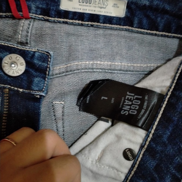 LOGO JEANS CELANA / CELANA LOGO JEANS PRELOVE