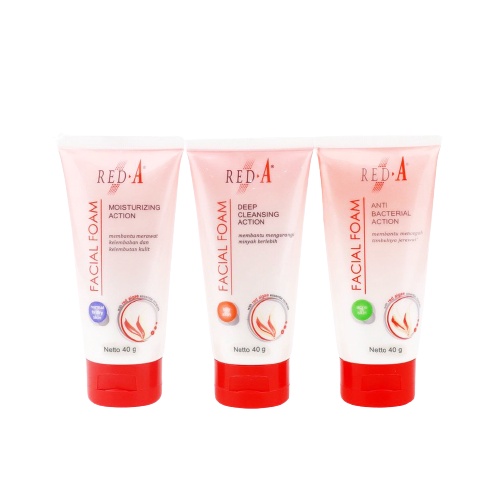 Red-A Facial Foam 80g