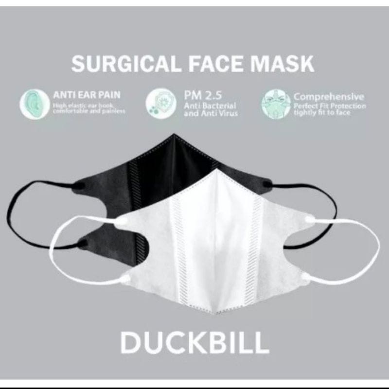 MASKER DUCKBILL GARIS IMPORT TERBARU ISI 50PCS