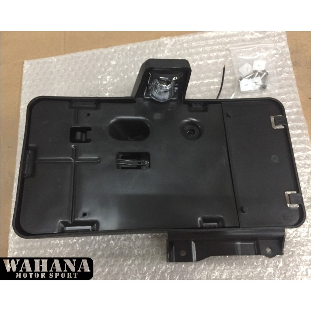 Bracket Tatakan Dudukan Plat Nomor Jeep Wrangler JK