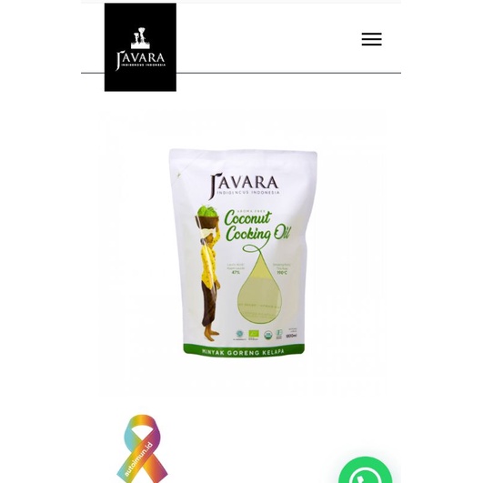 

COCONUT COOKING OIL – POUCH 1800 ML