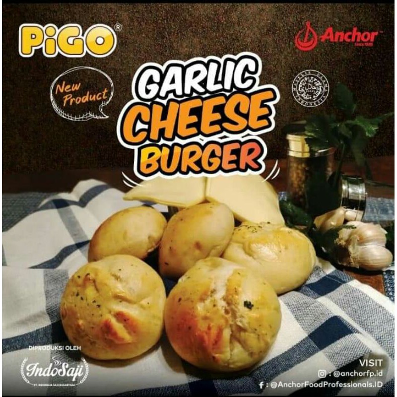 

Garlic Cheese Burger Frozen