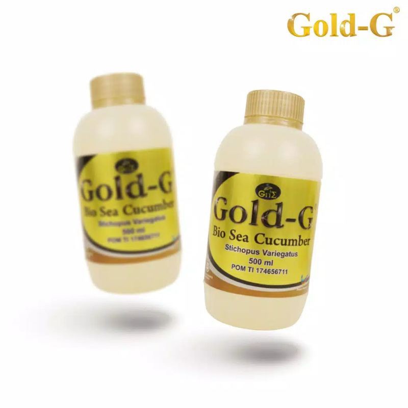 GOLD G 500ML GAMAT TERIPANG EMAS ORIGINAL ASLI