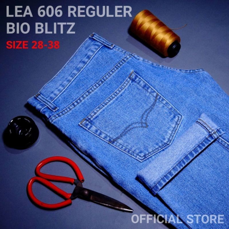 Celana Lea Original Pria /Celana Jeans Panjang / Celana Lea Regular /Celana