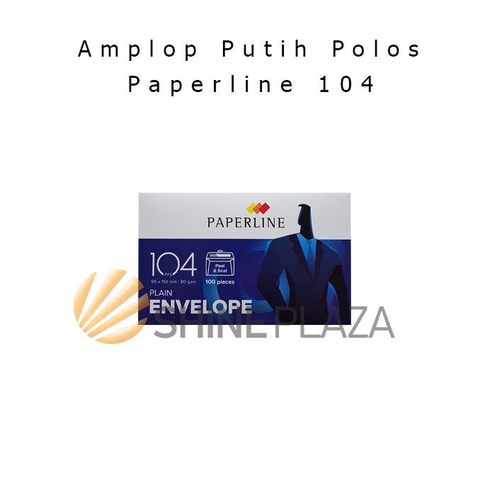 

Amplop Putih Polos - Airmail Paperline 104 - Putih Polos DISKON