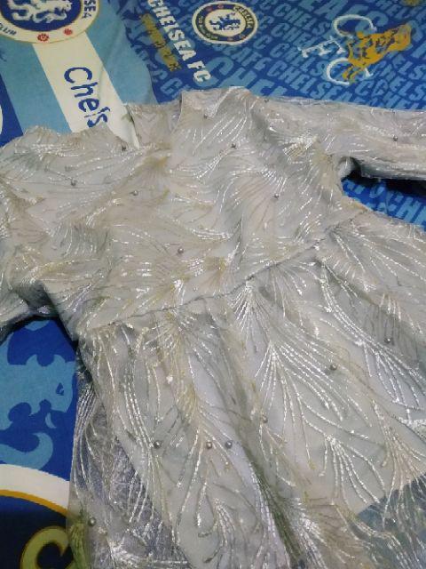 Batik Couple Brokat Tile Mutiara Annabel 136