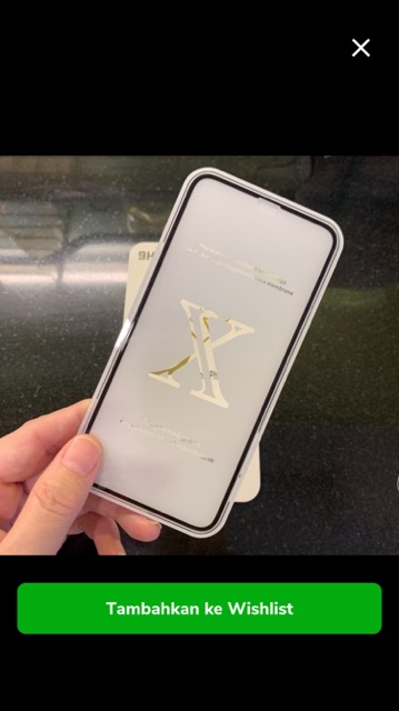 Tempered Glass Screen Guard (Protector) Anti Gores iPhone